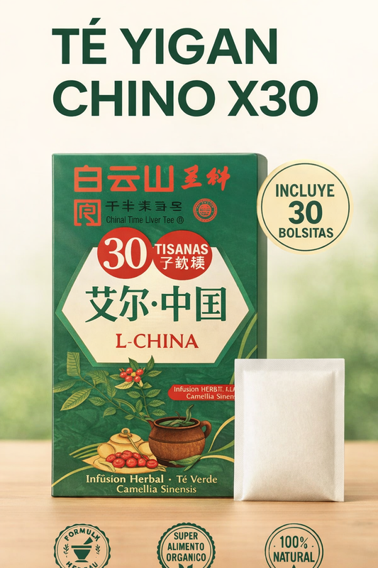 TÉ YIGAN CHINO X30 — El Ritual Ancestral para Sentirse Limpio, Ligero y Saludable