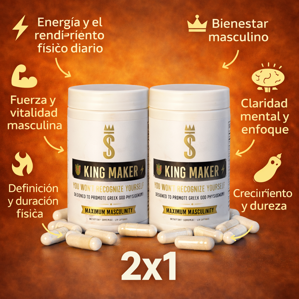 KING MAKER: Energía, Potencia y Bienestar Masculino