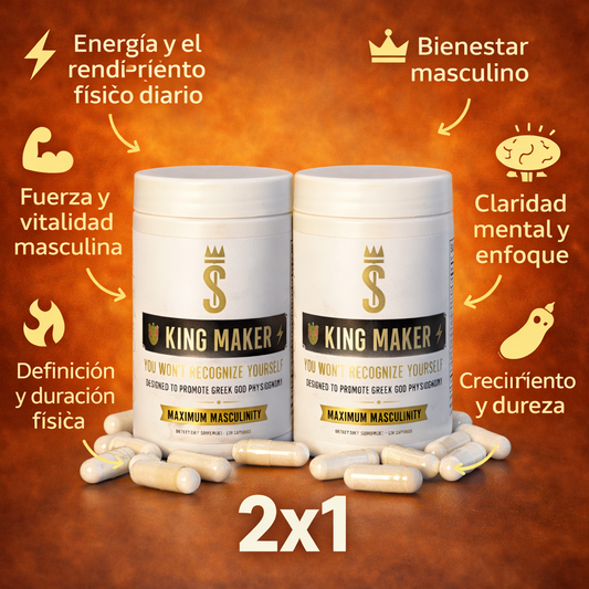 KING MAKER: Energía, Potencia y Bienestar Masculino